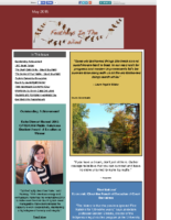 May 2015 Newsletter – Feathers In The Wind