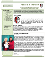 January 2009 Newsletter – Feathers In The Wind