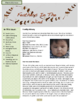 March 2011 Newsletter – Feathers In The Wind
