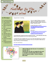 March 2012 Newsletter – Feathers In The Wind