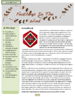 June 2012 Newsletter – Feathers In the Wind