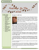 January 2010 Newsletter – Feathers In The Wind